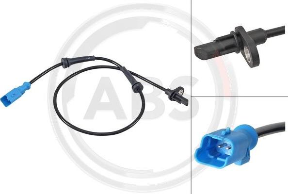 A.B.S. 31608 - Senzor,turatie roata aaoparts.ro