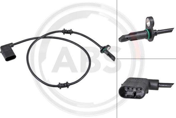 A.B.S. 31855 - Senzor,turatie roata aaoparts.ro