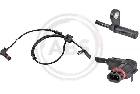 A.B.S. 31818 - Senzor,turatie roata aaoparts.ro