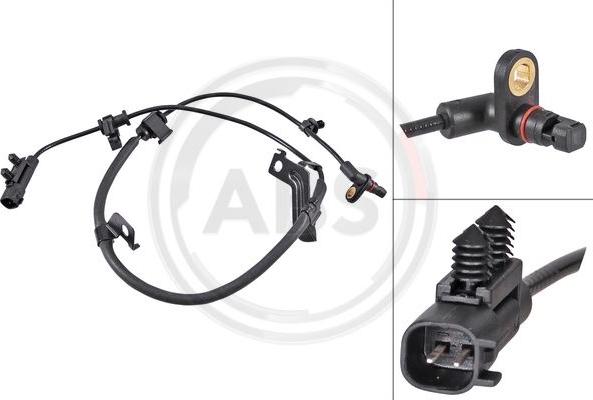 A.B.S. 31813 - Senzor,turatie roata aaoparts.ro
