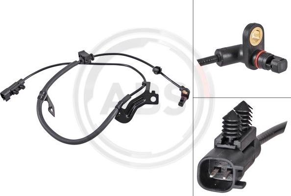 A.B.S. 31706 - Senzor,turatie roata aaoparts.ro