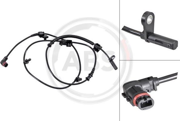 A.B.S. 31708 - Senzor,turatie roata aaoparts.ro