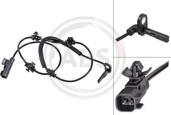 A.B.S. 31777 - Senzor,turatie roata aaoparts.ro