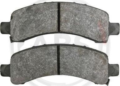 A.B.S. 38974 - Set placute frana,frana disc aaoparts.ro