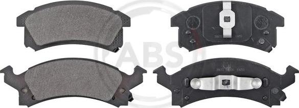 A.B.S. 38673 - Set placute frana,frana disc aaoparts.ro