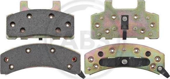 A.B.S. 38368 - Set placute frana,frana disc aaoparts.ro