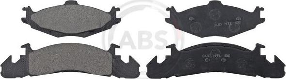 A.B.S. 38259 - Set placute frana,frana disc aaoparts.ro