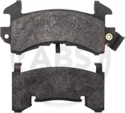 A.B.S. 38202 - Set placute frana,frana disc aaoparts.ro