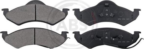 A.B.S. 38746 - Set placute frana,frana disc aaoparts.ro