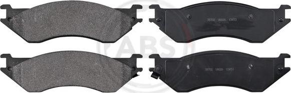 A.B.S. 38702 - Set placute frana,frana disc aaoparts.ro