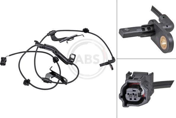 A.B.S. 33002 - Senzor,turatie roata aaoparts.ro