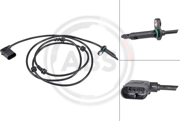 A.B.S. 32058 - Senzor,turatie roata aaoparts.ro