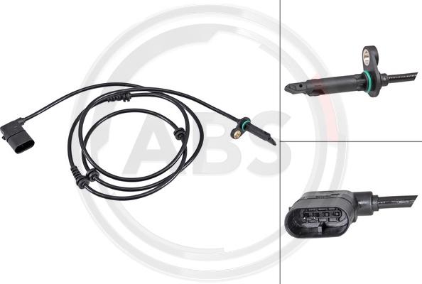 A.B.S. 32158 - Senzor,turatie roata aaoparts.ro