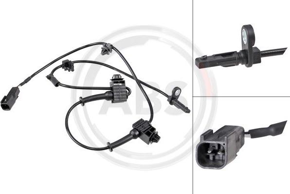 A.B.S. 32113 - Senzor,turatie roata aaoparts.ro