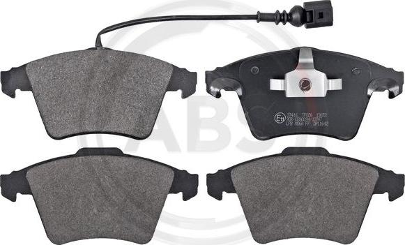 A.B.S. 37416 - Set placute frana,frana disc aaoparts.ro