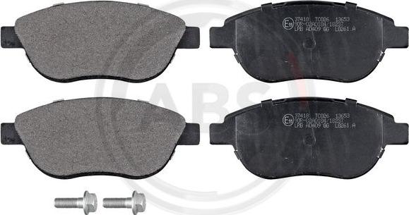 A.B.S. 37418 - Set placute frana,frana disc aaoparts.ro
