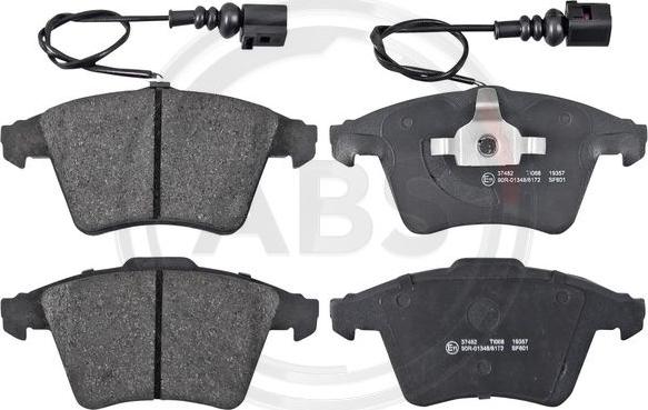 A.B.S. 37482 - Set placute frana,frana disc aaoparts.ro