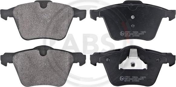 A.B.S. 37557 - Set placute frana,frana disc aaoparts.ro