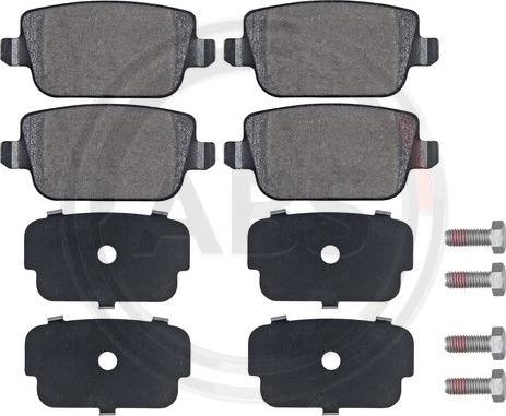 A.B.S. 37561 - Set placute frana,frana disc aaoparts.ro
