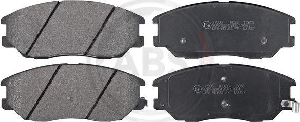 A.B.S. 37505 - Set placute frana,frana disc aaoparts.ro