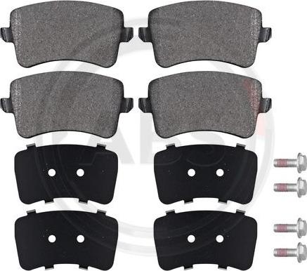 A.B.S. 37588 - Set placute frana,frana disc aaoparts.ro