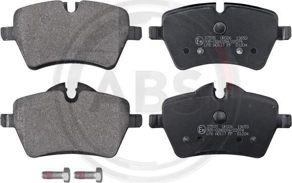 A.B.S. 37535 - Set placute frana,frana disc aaoparts.ro