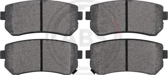 A.B.S. 37533 - Set placute frana,frana disc aaoparts.ro