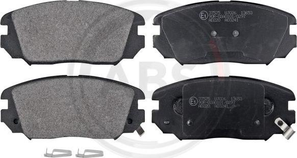 A.B.S. 37525 - Set placute frana,frana disc aaoparts.ro