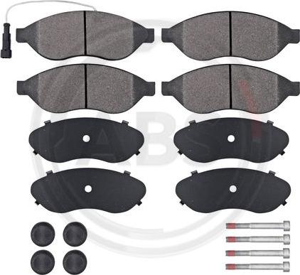A.B.S. 37577 - Set placute frana,frana disc aaoparts.ro