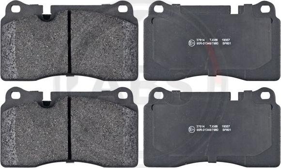 A.B.S. 37614 - Set placute frana,frana disc aaoparts.ro