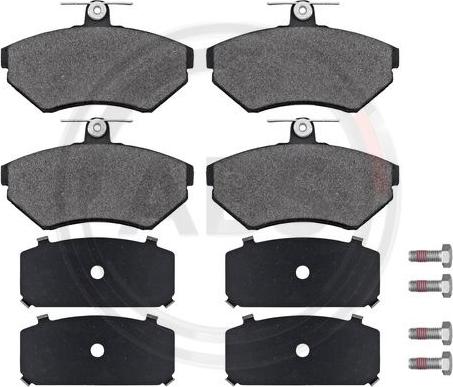 A.B.S. 37010 - Set placute frana,frana disc aaoparts.ro
