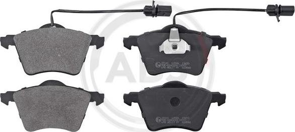 A.B.S. 37141 - Set placute frana,frana disc aaoparts.ro