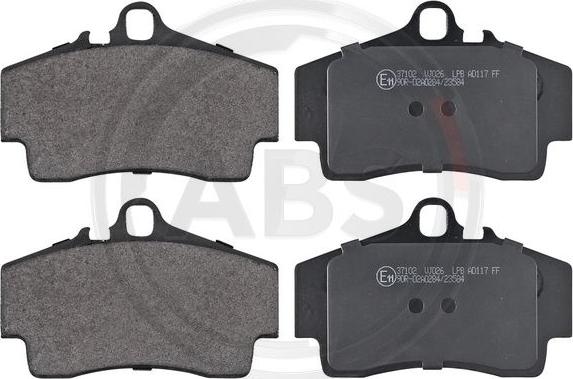 A.B.S. 37102 - Set placute frana,frana disc aaoparts.ro