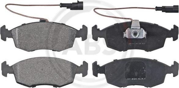 A.B.S. 37122 - Set placute frana,frana disc aaoparts.ro