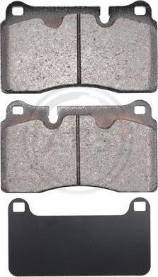 A.B.S. 37898 - Set placute frana,frana disc aaoparts.ro