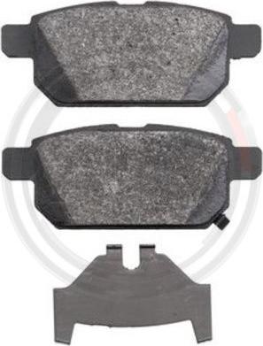 A.B.S. 37886 - Set placute frana,frana disc aaoparts.ro
