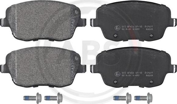 A.B.S. 37241 - Set placute frana,frana disc aaoparts.ro