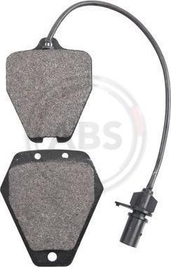 A.B.S. 37758 - Set placute frana,frana disc aaoparts.ro