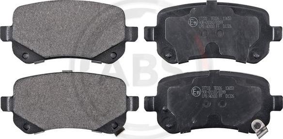 A.B.S. 37733 - Set placute frana,frana disc aaoparts.ro