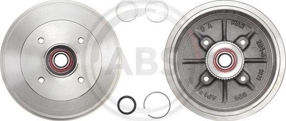 A.B.S. 2511-SC - Tambur frana aaoparts.ro