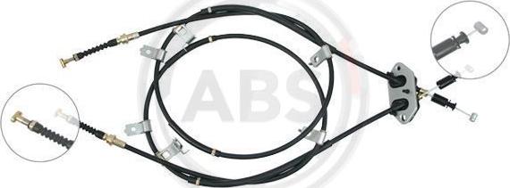 A.B.S. K19605 - Cablu, frana de parcare aaoparts.ro