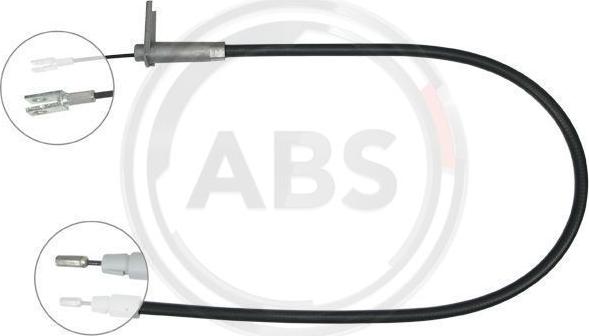 A.B.S. K19618 - Cablu, frana de parcare aaoparts.ro