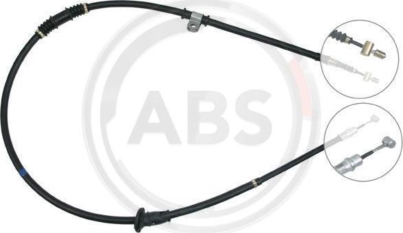 A.B.S. K14958 - Cablu, frana de parcare aaoparts.ro