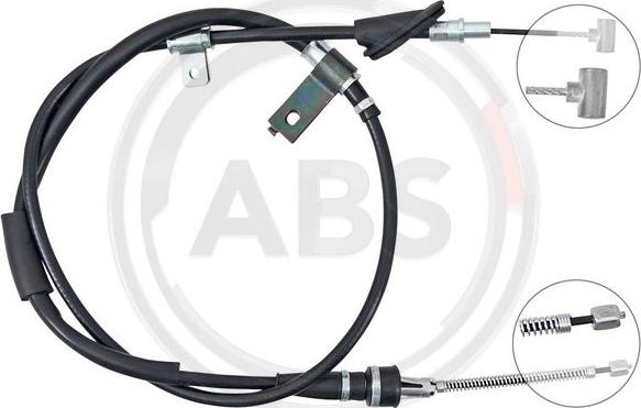 A.B.S. K14095 - Cablu, frana de parcare aaoparts.ro