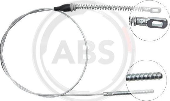 A.B.S. K15458 - Cablu, frana de parcare aaoparts.ro