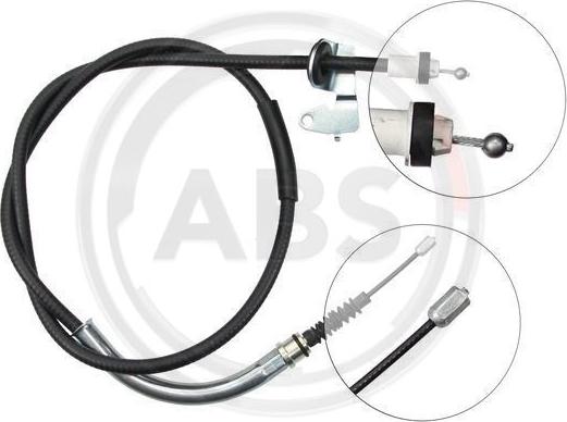 A.B.S. K16958 - Cablu, frana de parcare aaoparts.ro