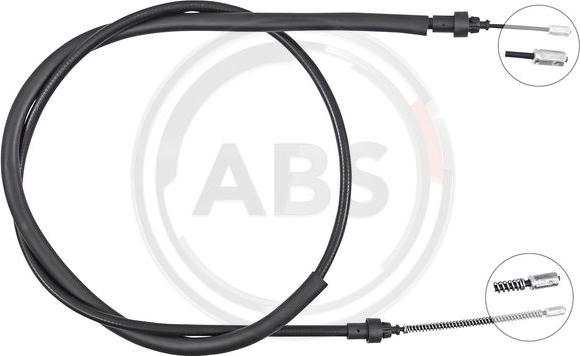 A.B.S. K16025 - Cablu, frana de parcare aaoparts.ro