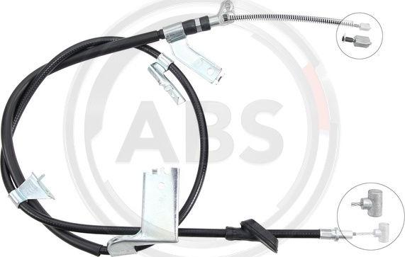 A.B.S. K10497 - Cablu, frana de parcare aaoparts.ro
