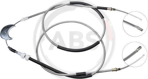 A.B.S. K10635 - Cablu, frana de parcare aaoparts.ro