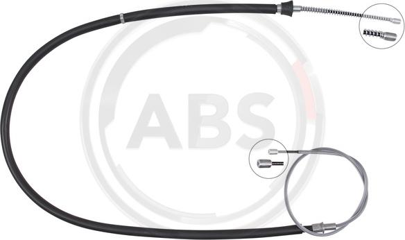 A.B.S. K10099 - Cablu, frana de parcare aaoparts.ro